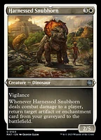 Harnessed Snubhorn - Foil Etched