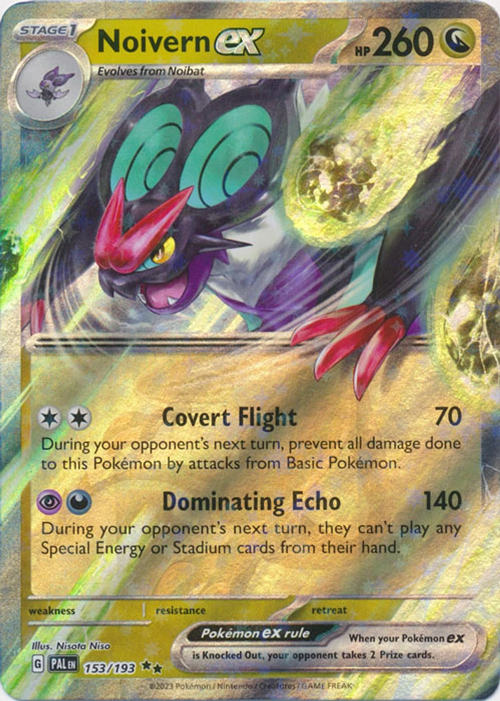 Noivern ex - 153/193 - Double Rare