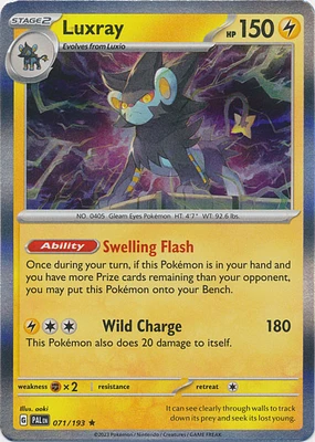 Luxray - 071/193 - Holo Rare