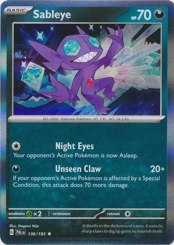 Sableye - 136/193