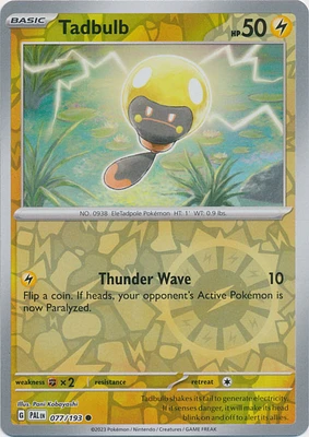 Tadbulb - 077/193 - Common - Reverse Holo
