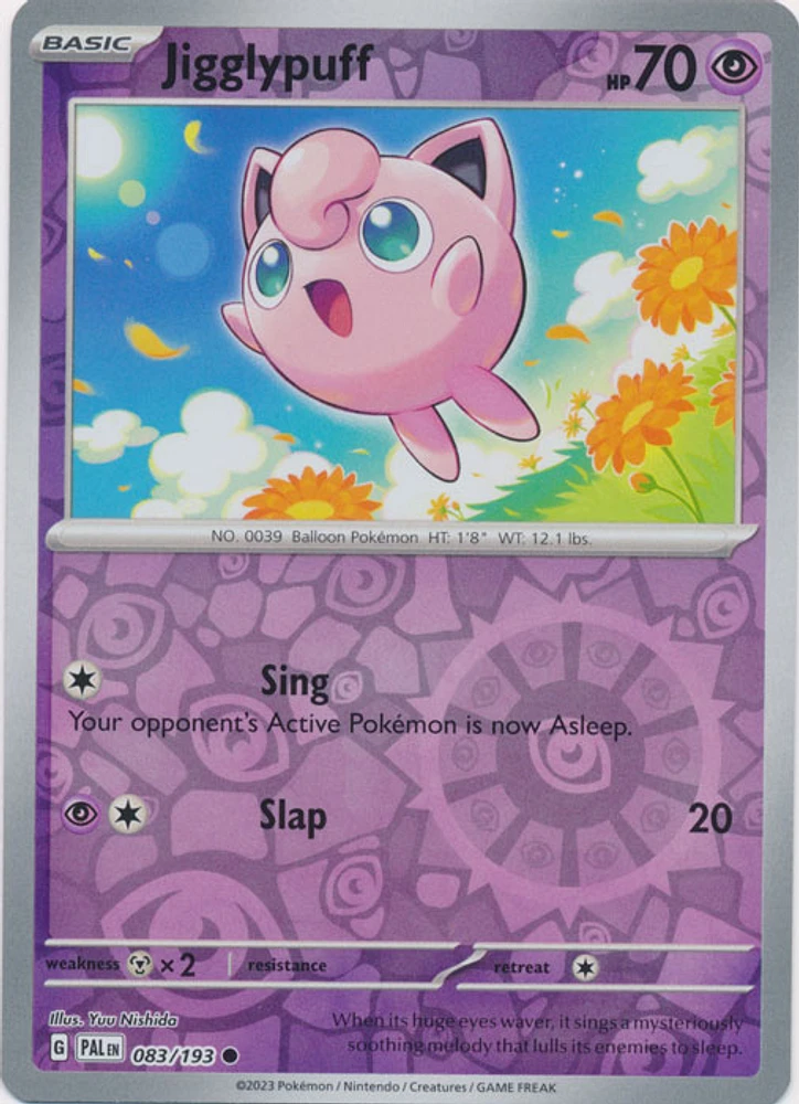 Jigglypuff - 083/193 - Common - Reverse Holo