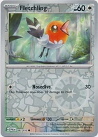 Fletchling - 163/193 - Common - Reverse Holo