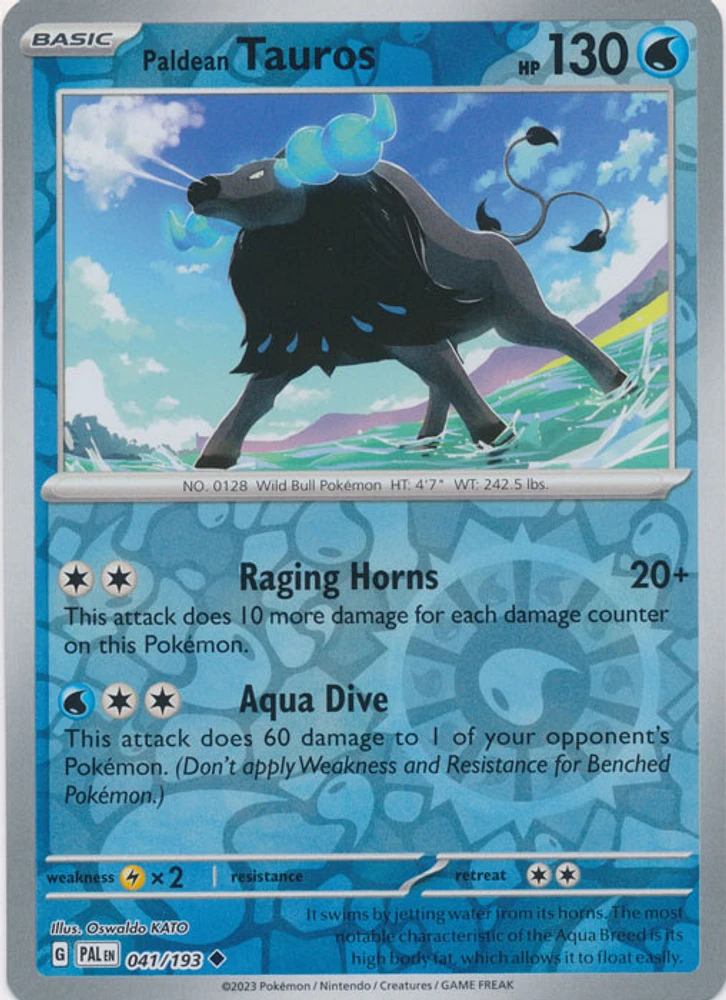 Paldean Tauros - /193 - Uncommon