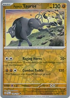 Paldean Tauros - 108/193 - Uncommon - Reverse Holo