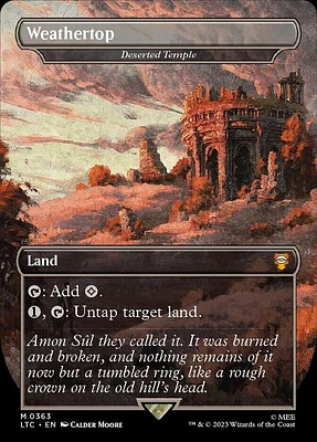 Weathertop - Deserted Temple - Foil - Borderless