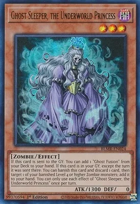 Ghost Sleeper, the Underworld Princess - BLMR-EN024 - Ultra Rare - 1st Edition