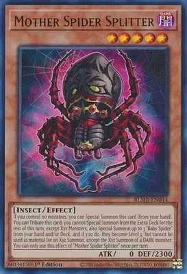 Mother Spider Splitter - BLMR-EN044 Ultra Rare 1st Edition