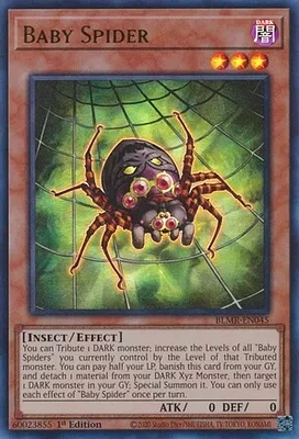 Baby Spider - BLMR-EN045 Ultra Rare 1st Edition