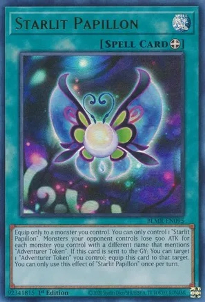 Starlit Papillon - BLMR-EN095 - Ultra Rare - 1st Edition