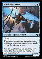 Windrider Wizard - Foil