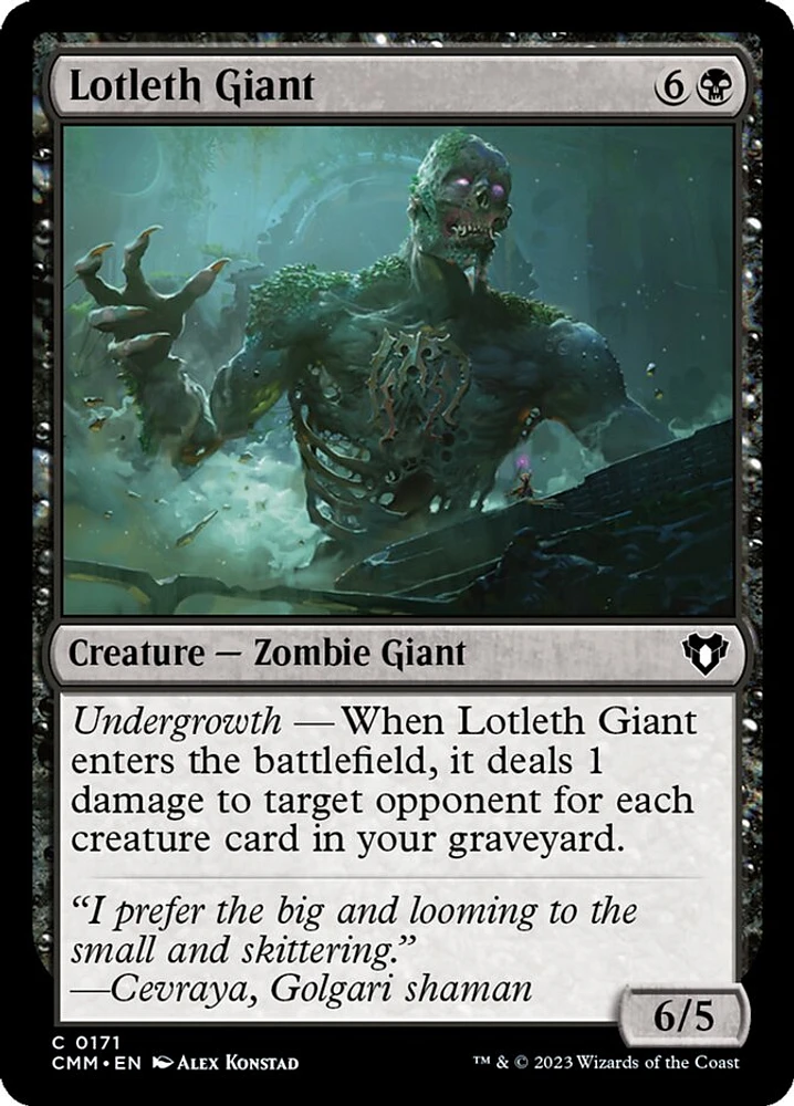 Lotleth Giant - Foil