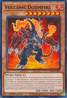 Volcanic Doomfire - LD10-EN029 - Common - 1st Edition