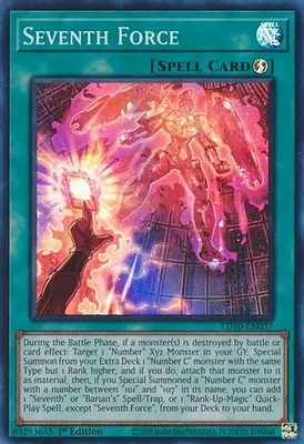 Seventh Force - LD10-EN037 - Super Rare - 1st Edition