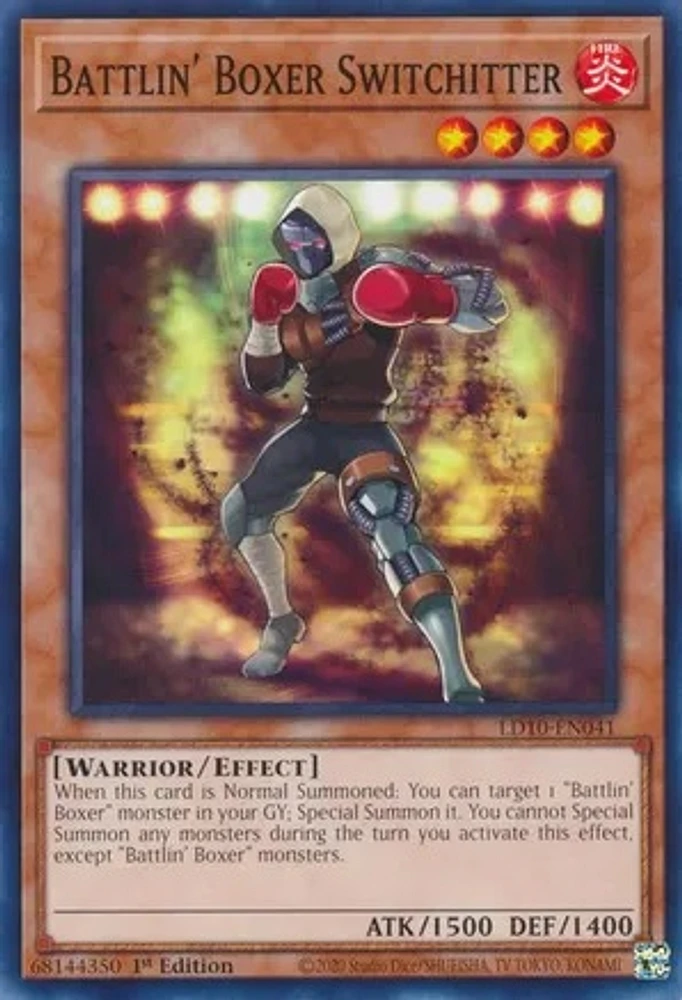 Battlin' Boxer Switchitter - LD10-EN041 - Common - 1st Edition