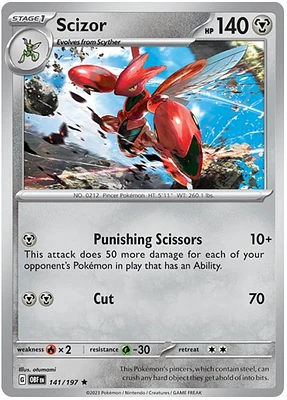 Scizor - 141/197