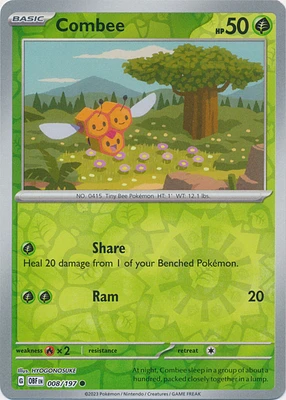 Combee - 008/197 - Common - Reverse Holo