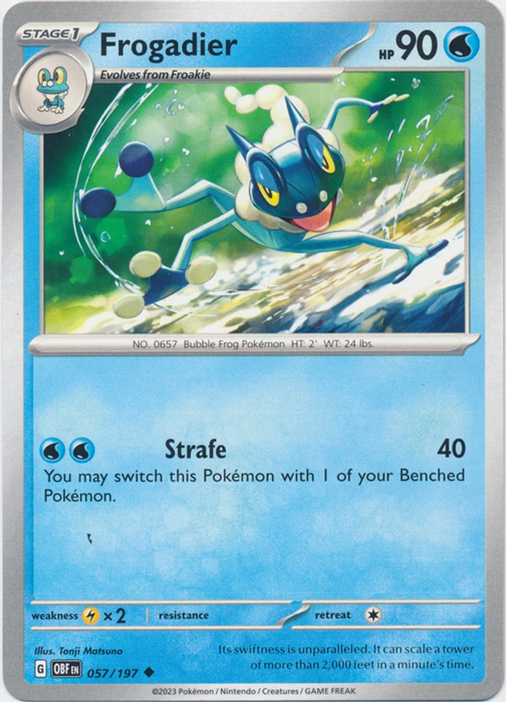 Frogadier - 057/197 - Uncommon