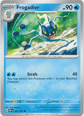 Frogadier - 057/197 - Uncommon