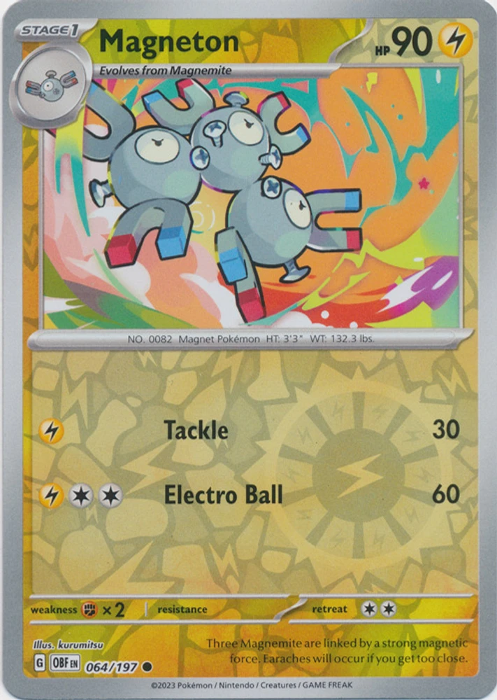 Magneton - 064/197 - Common - Reverse Holo