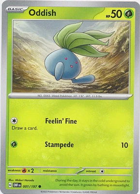 Oddish - 001/197