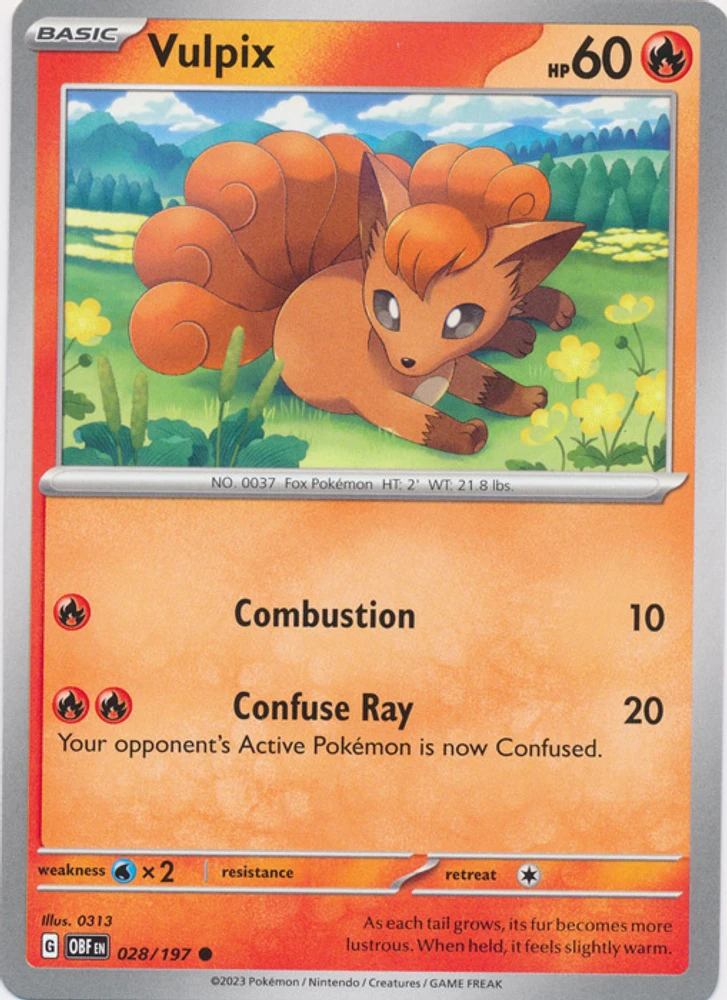 Vulpix - 028/197