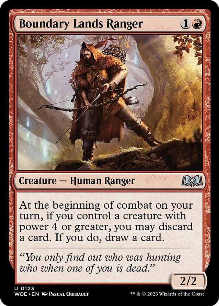 Boundary Lands Ranger