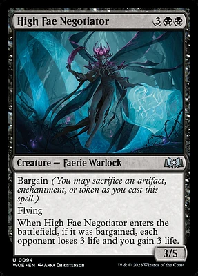 High Fae Negotiator