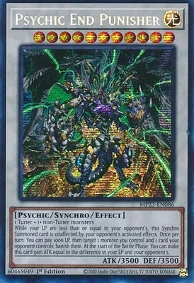 Psychic End Punisher - MP23-EN086 - Prismatic Secret Rare - 1st Edition