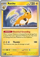 Raichu - 026/165 - Holo Rare