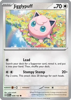 Jigglypuff - 039/165 - Common