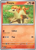 Ponyta - 077/165 - Common - Reverse Holo