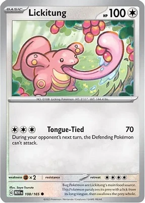 Lickitung - 108/165