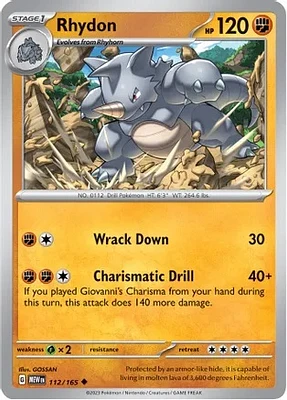 Rhydon - 112/165