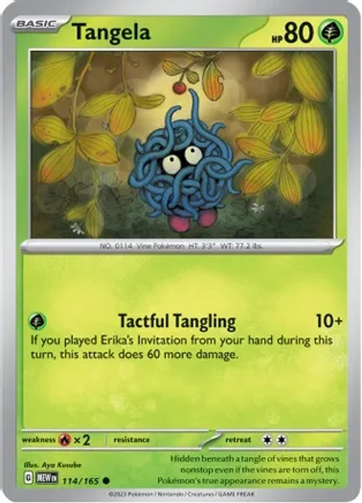 Tangela - 114/165 - Common