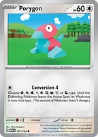 Porygon - 137/165 - Common - Reverse Holo