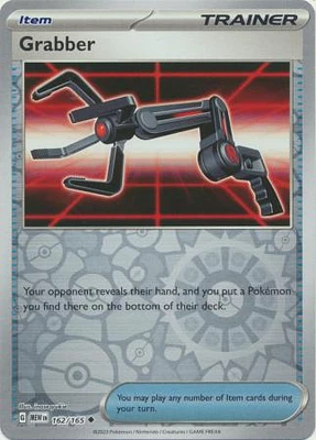 Grabber - 162/165 - Uncommon - Reverse Holo