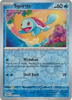 Squirtle - 007/165 - Common - Reverse Holo