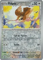 Pidgey - 016/165 - Common - Reverse Holo