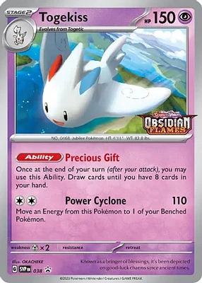 Togekiss - SVP038 - SVP Black Star Promos