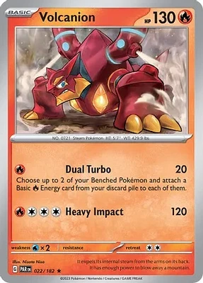 Volcanion - 022/182 - Holo Rare