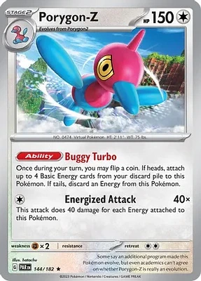 Porygon-Z - 144/182 - Holo Rare