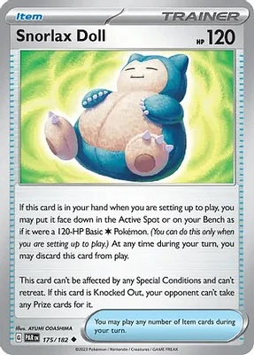 Snorlax Doll - 175/182 - Uncommon