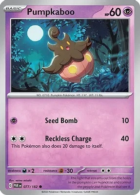 Pumpkaboo - 077/182 - Common - Reverse Holo