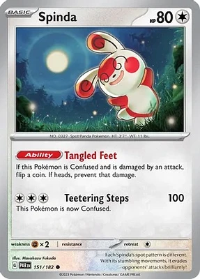 Spinda - 151/182 Common Reverse Holo