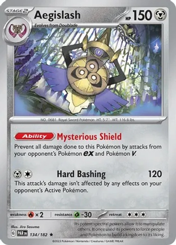 Aegislash - 134/182 - Rare - Reverse Holo