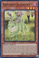 Danger!? Jackalope? - RA01-EN013 - Super Rare - 1st Edition