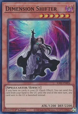 Dimension Shifter - RA01-EN014 - Super Rare - 1st Edition