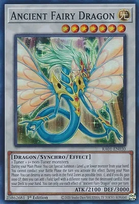 Ancient Fairy Dragon - RA01-EN030 - Super Rare - 1st Edition