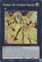 Number 100: Numeron Dragon - RA01-EN039 - Super Rare - 1st Edition